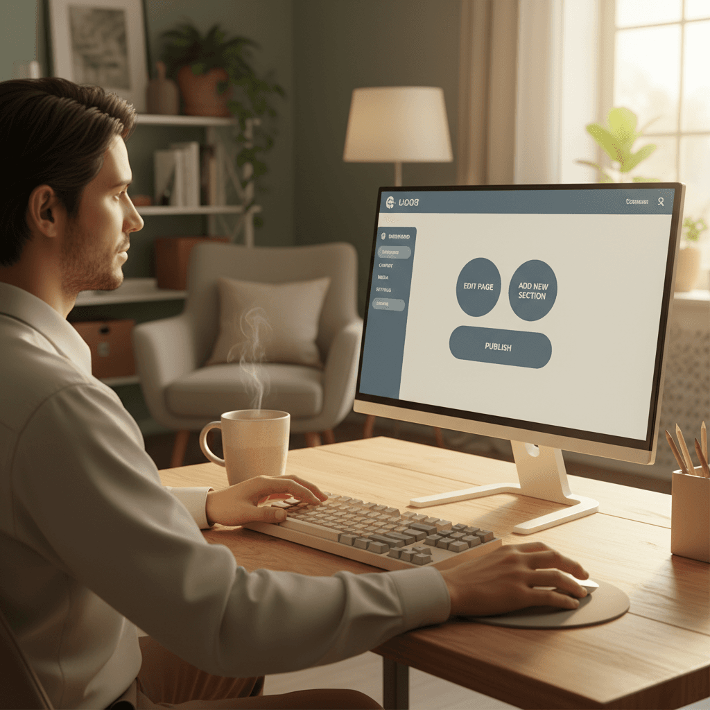 User-friendly website content management